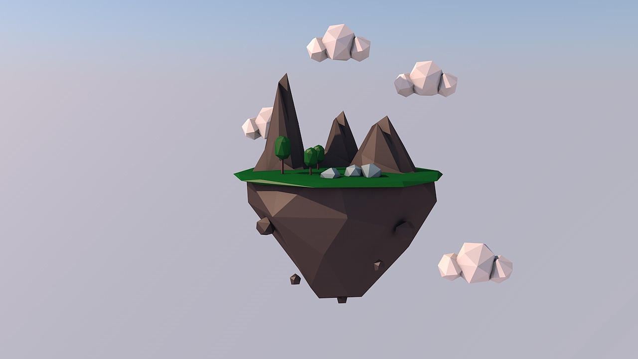 low poly 练习