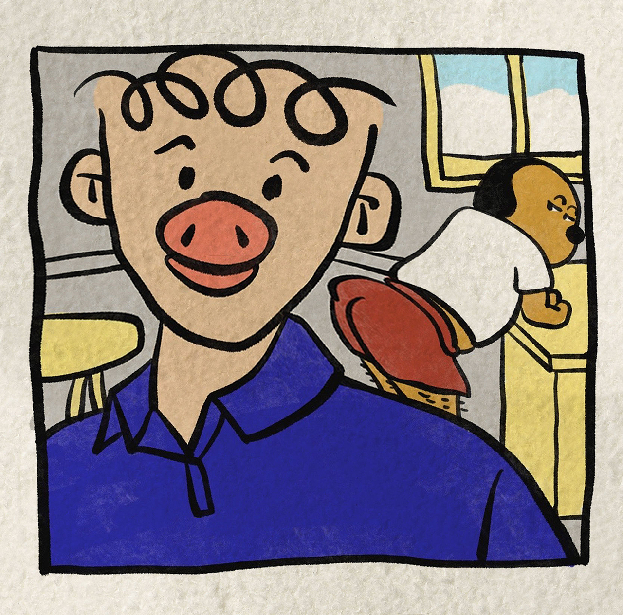 原创漫画《人类的朋友》（图ZMjE4NTI0MTk2） - 短篇/格漫 - 站酷设计师杨大仁原创素材 - 站酷ZCOOL