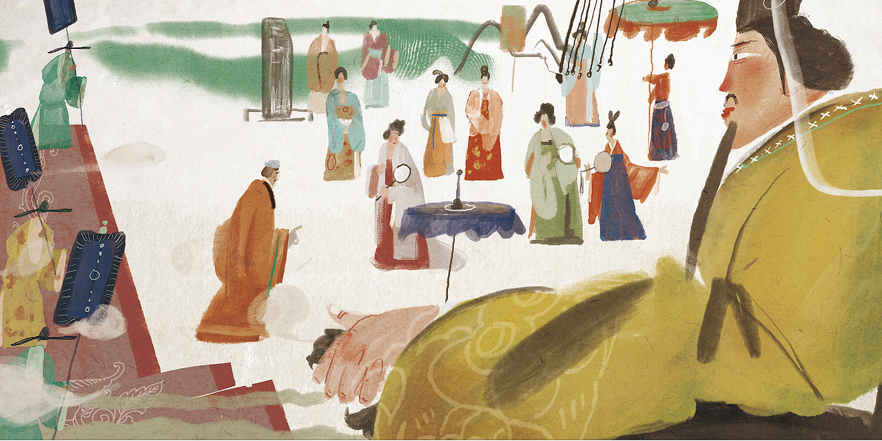 丝路传奇-文成公主（图ZMTIwMzY0OTA0） - 绘本 - 站酷设计师肖楚杰Jasper原创素材 - 站酷ZCOOL