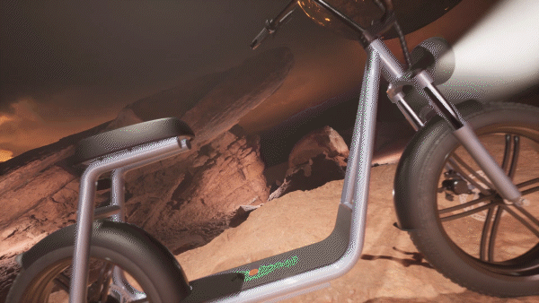UE5产品动画—FREEGO EV Harley Electric Bike（图ZMzEyOTAwNjky） - 机械/交通 - 站酷设计师Edward小山原创素材 - 站酷ZCOOL