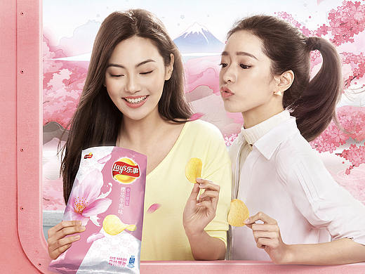 乐事薯片／樱花口味新上市