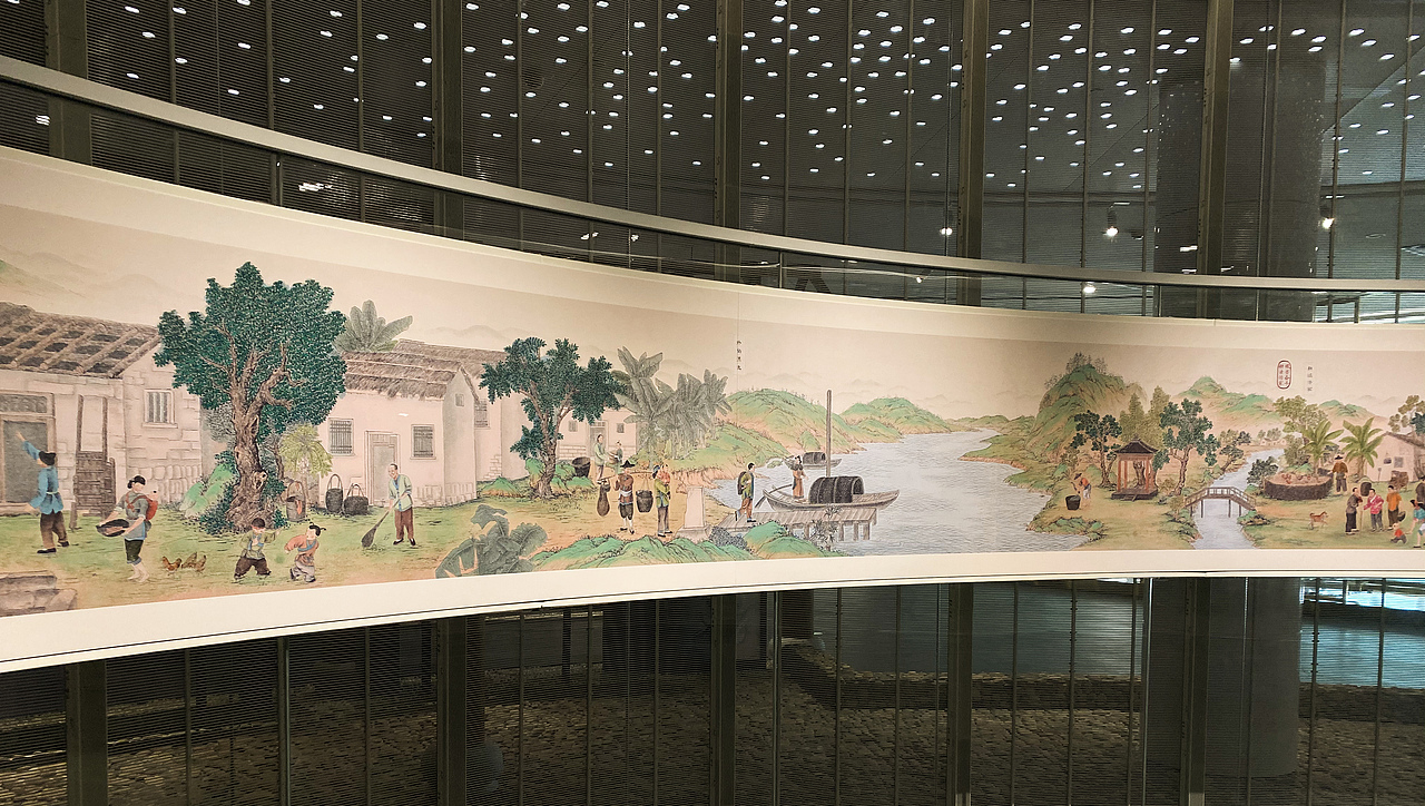 丘成桐国际会议中心/蕉岭客韵长卷（图ZMjYzNzU0NDUy） - 绘画 - 站酷设计师卷Jan原创素材 - 站酷ZCOOL