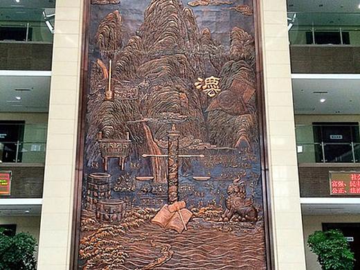 法院大厅浮雕设计公司