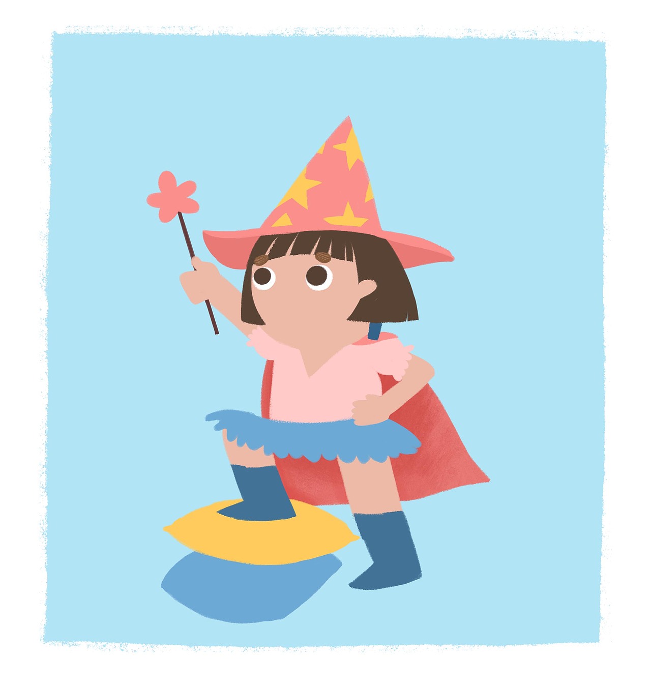 巴啦啦小魔女全身变——一起来当幼稚鬼(内含过程图)