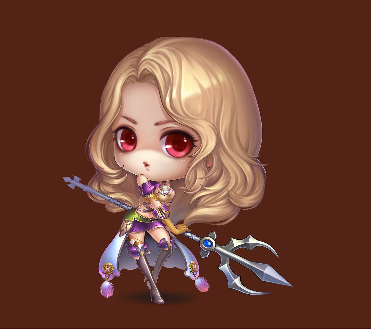 一些Q版~（图ZMTM1NzQyMDk2） - 游戏原画 - 站酷设计师小吱桃桃原创素材 - 站酷ZCOOL