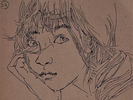 習(xí)作，練練美女（個(gè)人主頁(yè)-ZMzU0MDUyMjA=） - 繪本 - 站酷設(shè)計(jì)師SupperYUAN原創(chuàng)素材 - 站酷ZCOOL