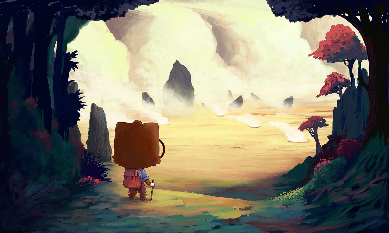 三只松鼠春季壁纸