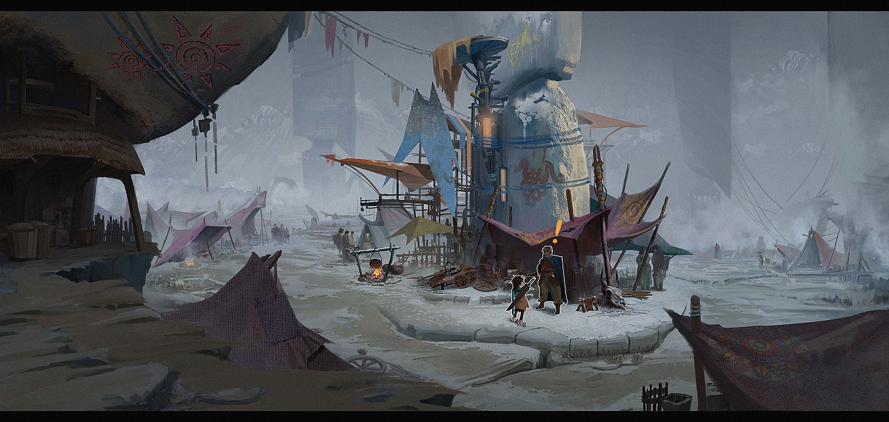 最近的一些场景原画作品（图ZMjk4ODU1Mjgw） - 游戏原画 - 站酷设计师栗庙路路霸原创素材 - 站酷ZCOOL