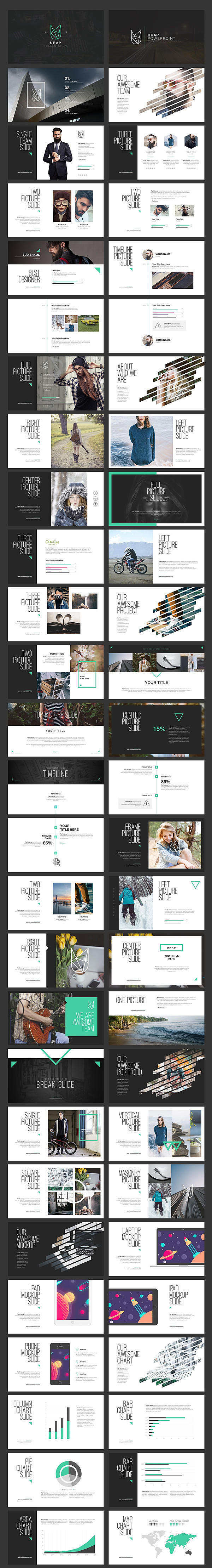 整理一些比较好的PPT模板