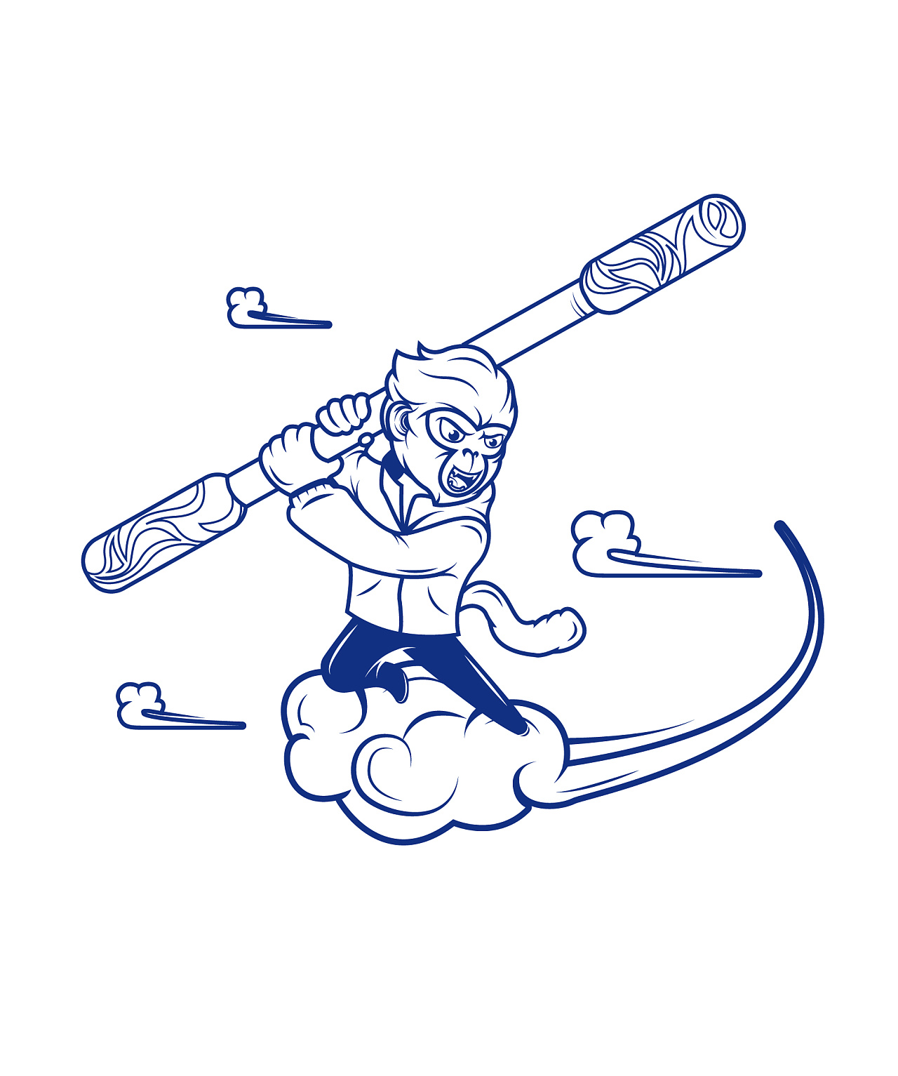 插画练习之孙悟空