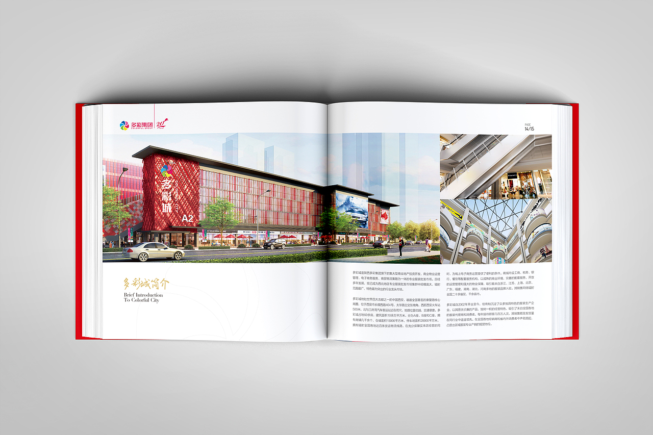 多彩集团/画册设计