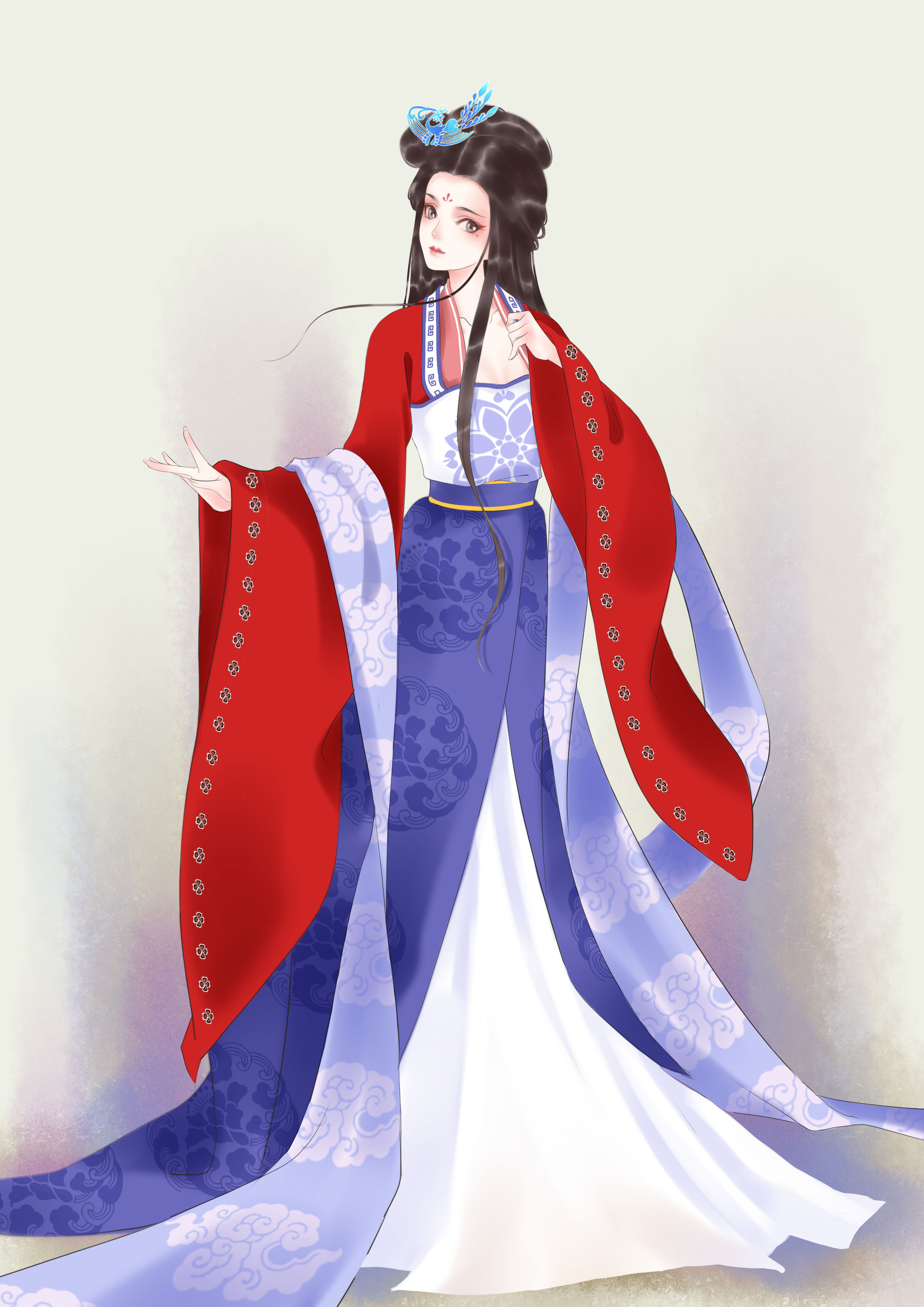 古风系列|插画|商业插画|美少女月野兔 - 原创作品 - 站酷 (zcool)