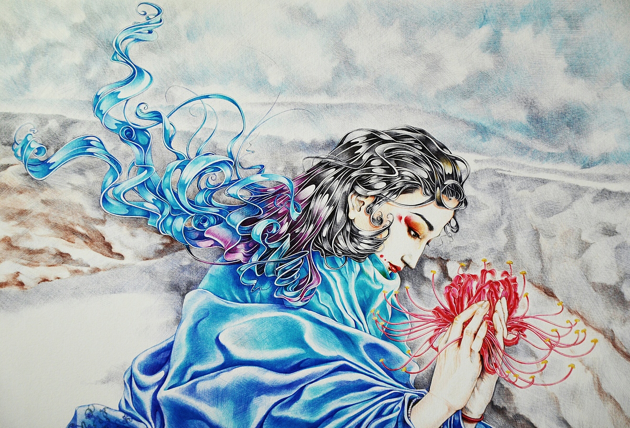 曼珠沙华(彼岸花-红)