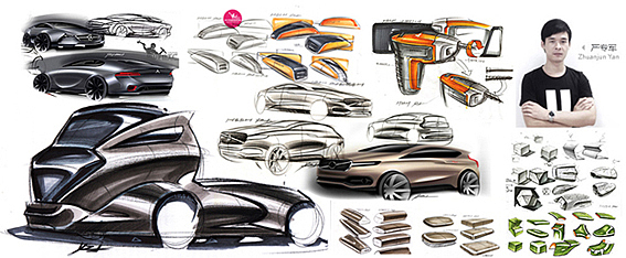 【工业设计,产品设计】工业设计考研手绘作品分享!DESIGN SKETCH(图ZMTYzNzAyODg=) - 其他工业/产品 - 站酷设计师Rojean原创素材 - 站酷ZCOOL