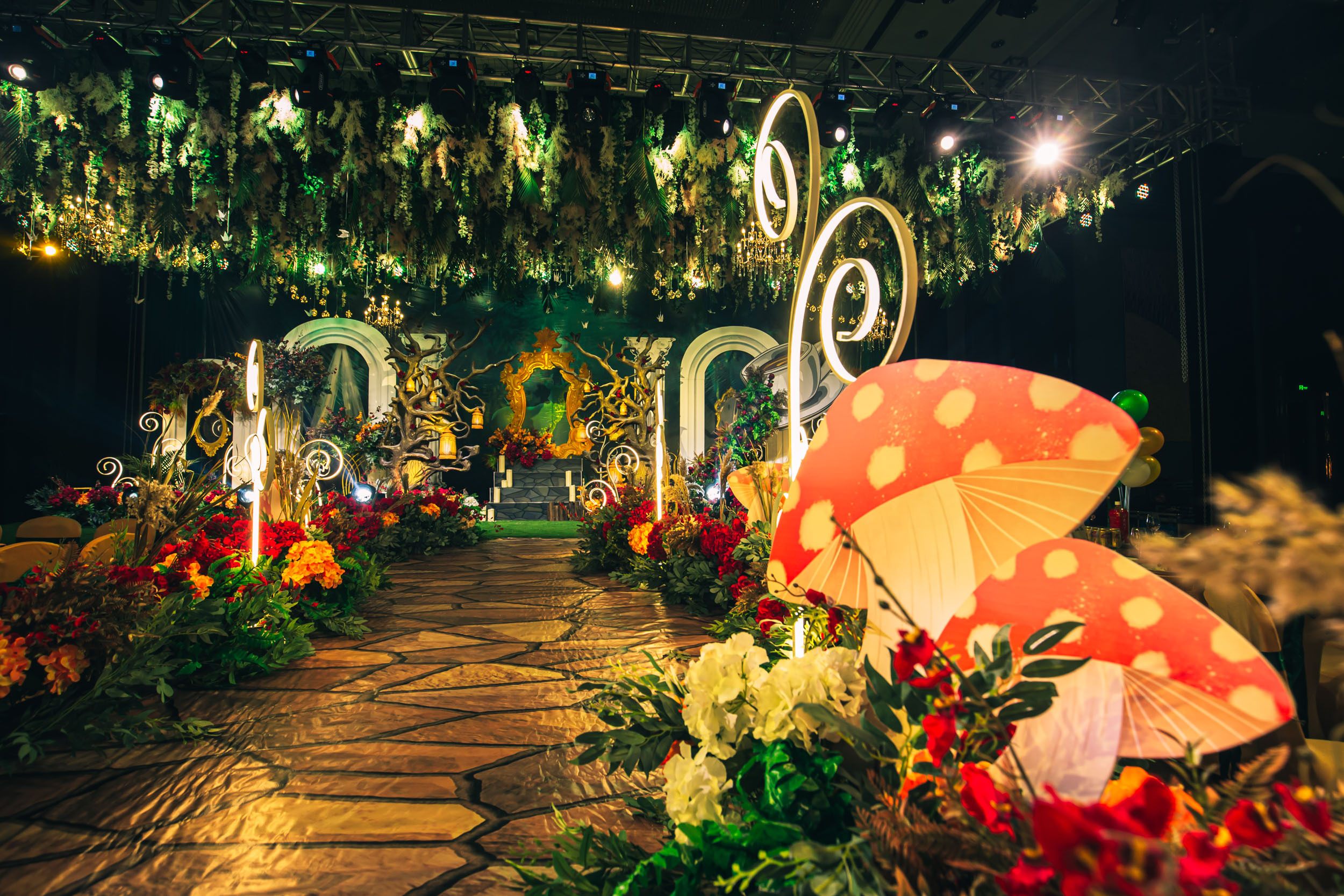 林中仙子森系婚礼