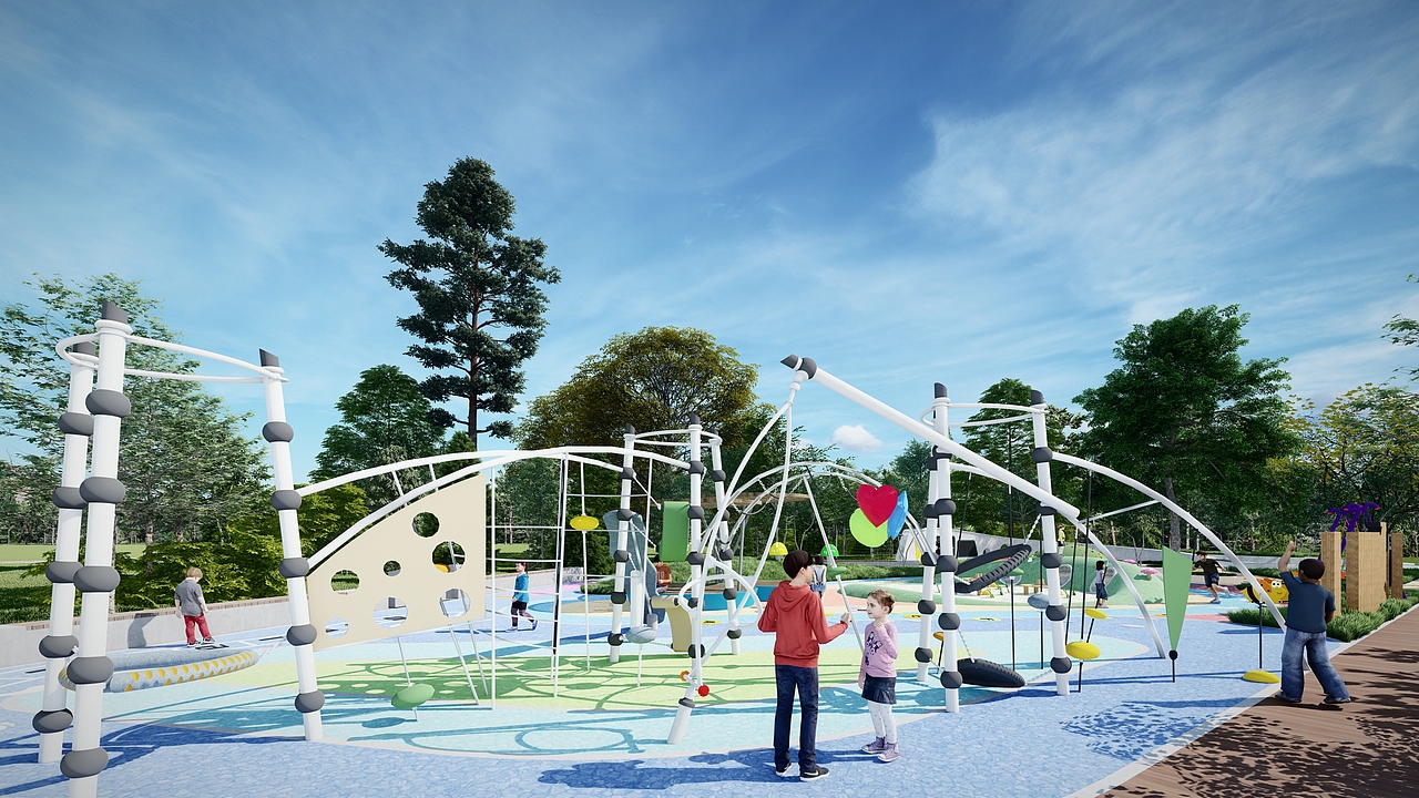 儿童活动区景观设计