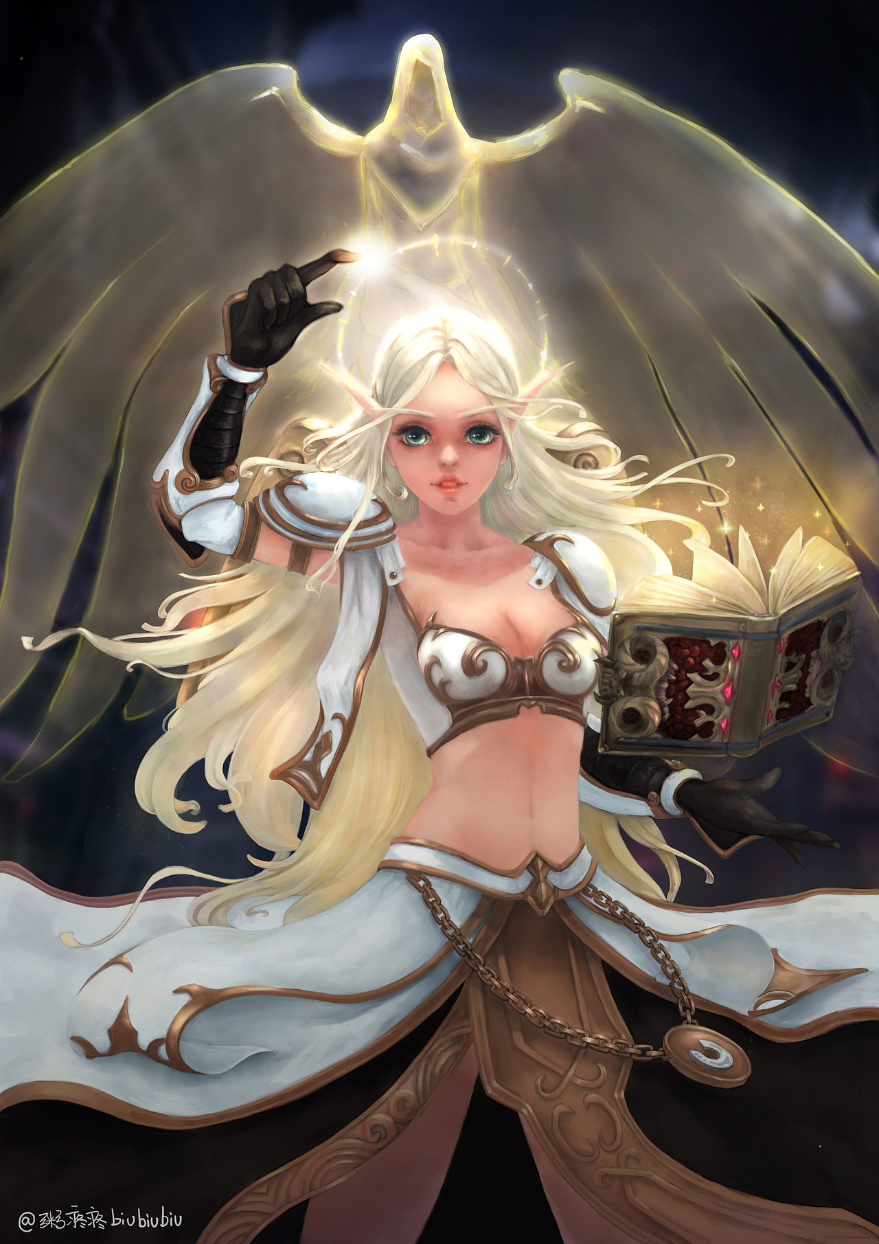 牧师妹子#魔兽同人