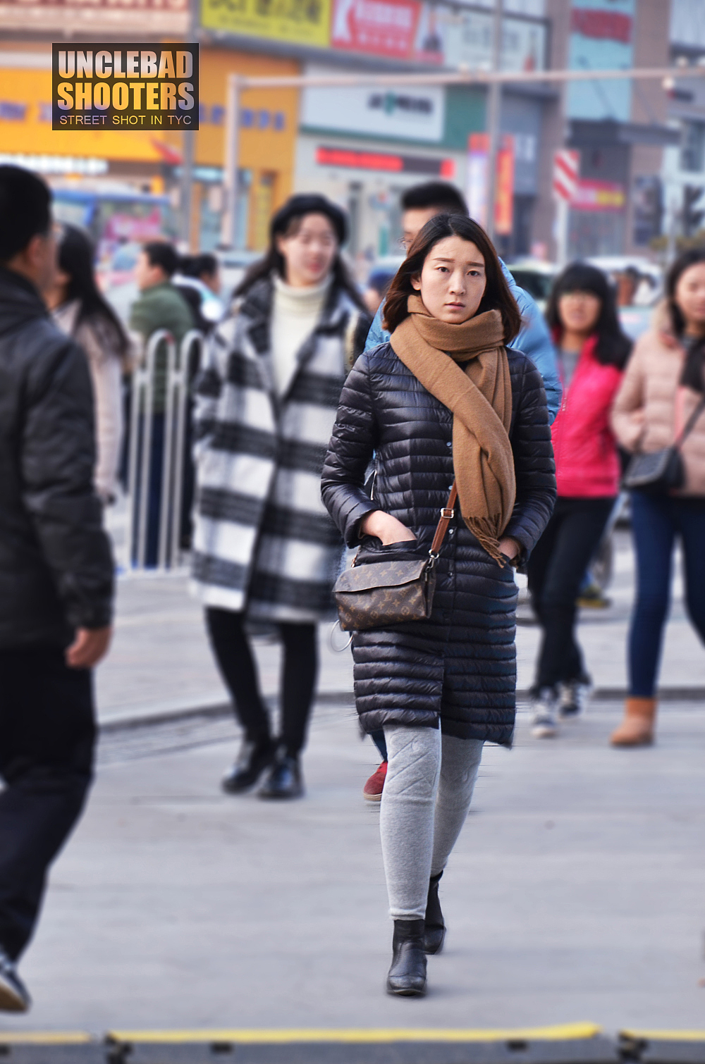 冬日太原北美新天地街拍合辑