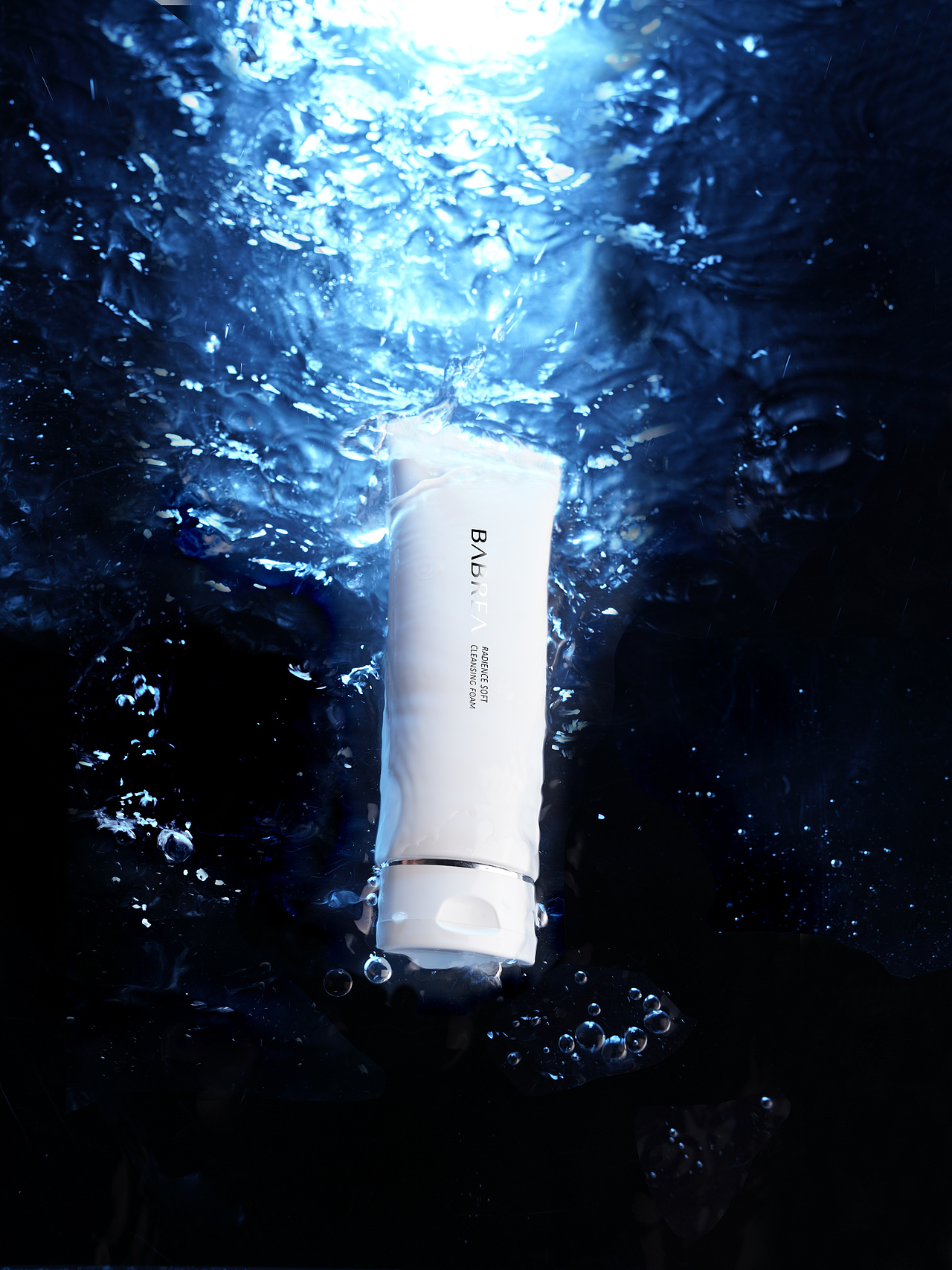 洗面奶 轻质 高级感美妆 保湿清洁 产品摄影