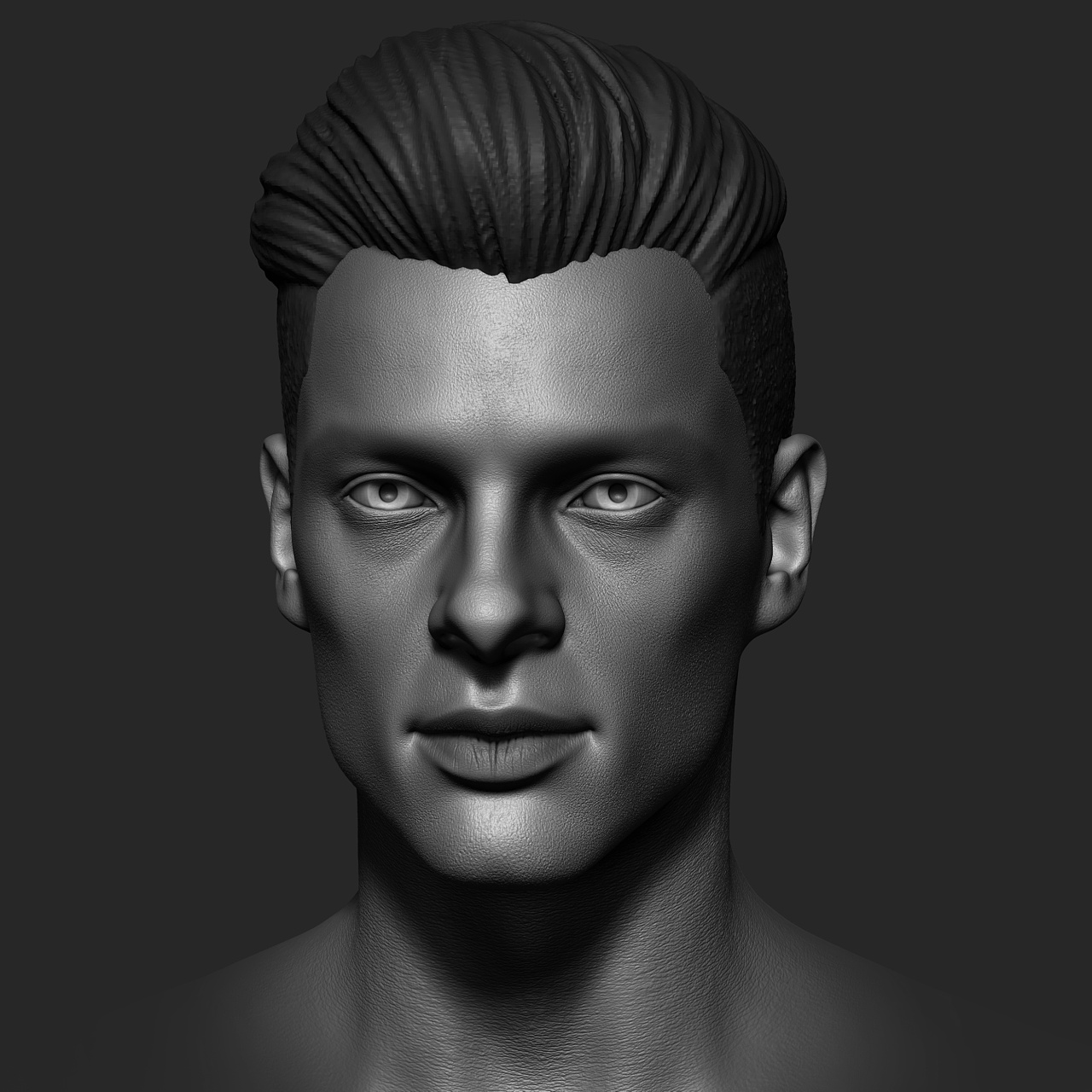 zbrush人头全面剖析雕刻