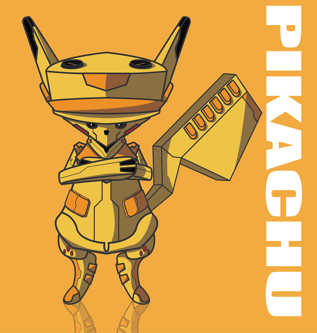 机甲吉祥物 no.2 皮卡丘