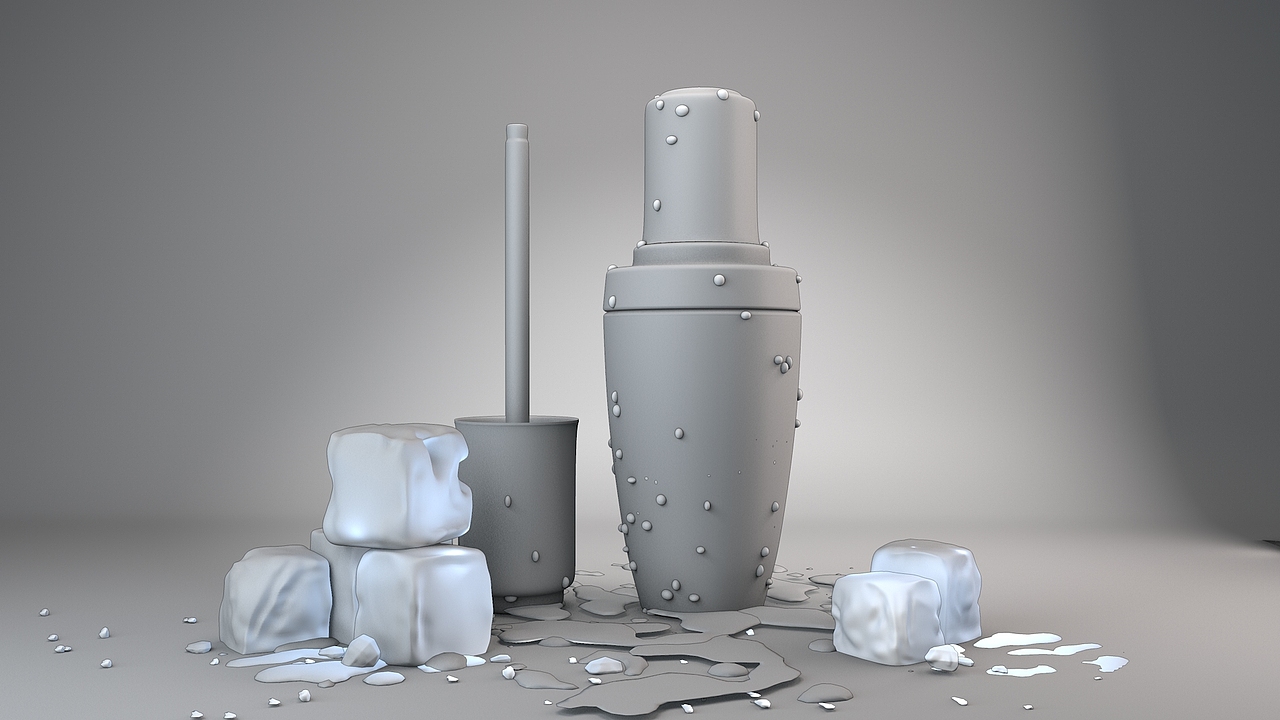 C4D制作蘭蔻小黑瓶（美妝產(chǎn)品）（圖ZNzk4Mzc4OTY=） - 其他三維 - 站酷設(shè)計(jì)師wewq123原創(chuàng)素材 - 站酷ZCOOL