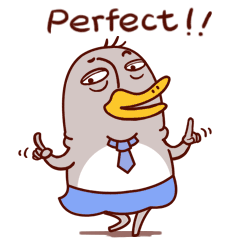 王老狗的同事之企鹅老丸子上班记---微信表情