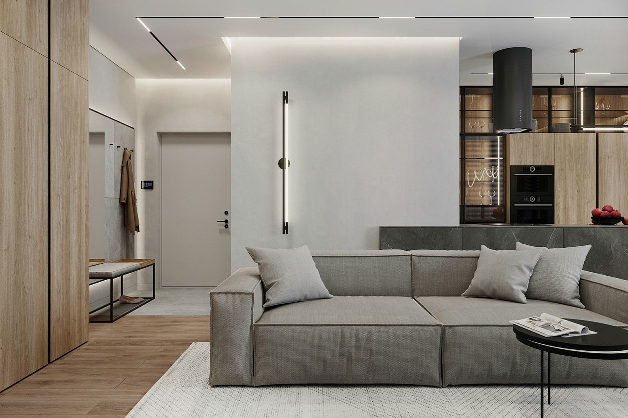 简约风公寓设计 舒适、宁静、优雅