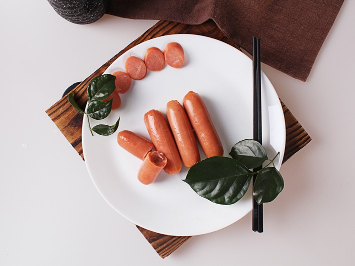 好久没有碰相机了 一组预包装食品