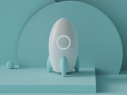 小火箭牙刷消毒盒