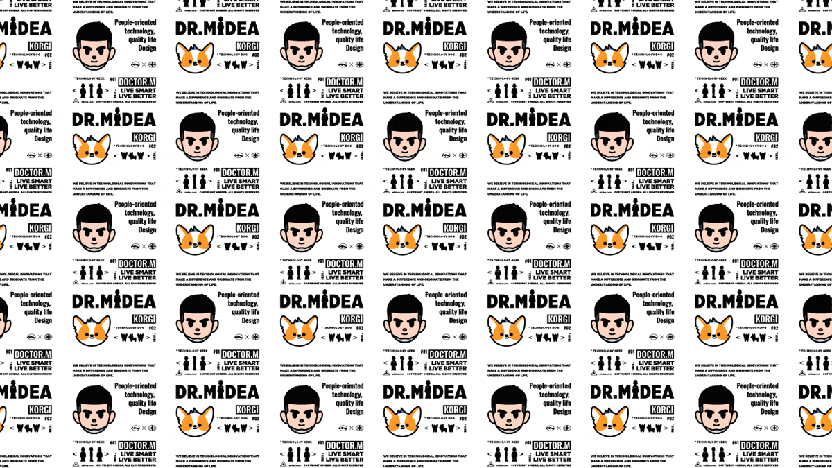美的集团品牌IP体系-M博DR.MIDEA(图ZMjc0NDcyMzk2) - 品牌 - 站酷设计师赤犬制造所REDOG原创素材 - 站酷ZCOOL