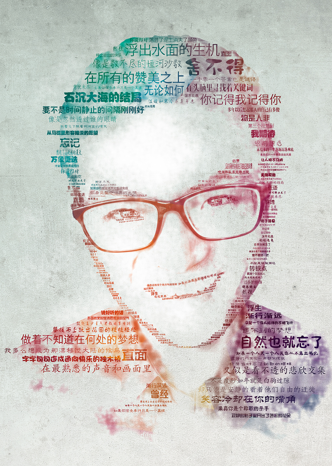汉字肖像