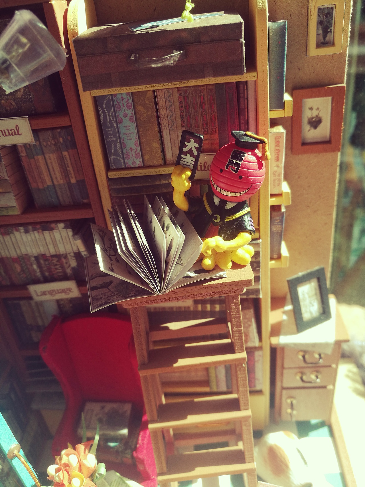 手工DIY｜六翼的書房（圖ZMTQzMjE4MTk2） - 手辦/模玩 - 站酷設(shè)計(jì)師六翼YAN原創(chuàng)素材 - 站酷ZCOOL