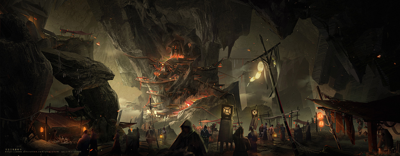 龙城（图ZMzgwMzQ0ODg0） - 概念设定 - 站酷设计师独山云里原创素材 - 站酷ZCOOL