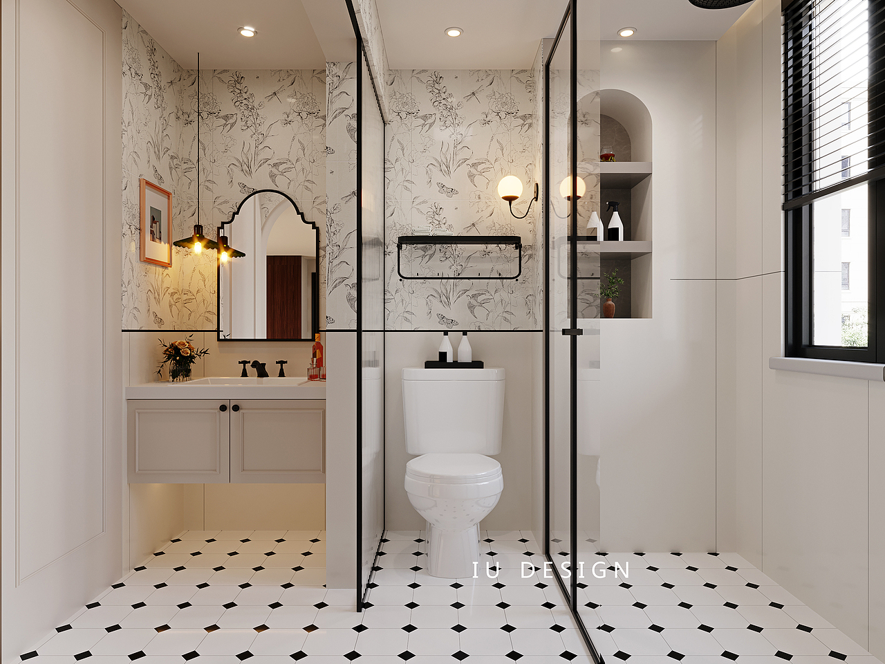 哎呦设计表现·中古风全房案例