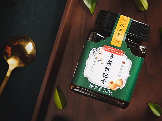 创意摄影、产品精修-枇杷膏