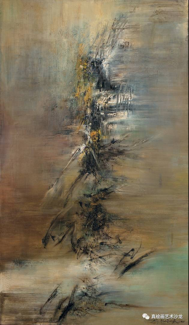 读懂赵无极的抽象画艺术_真绘画艺术沙龙-站酷zcool