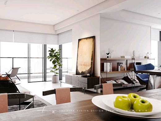 现代客餐厅（个人主页-ZNjI2NjgwMTI=） - 家装设计 - 站酷设计师雅文BHWHB原创素材 - 站酷ZCOOL