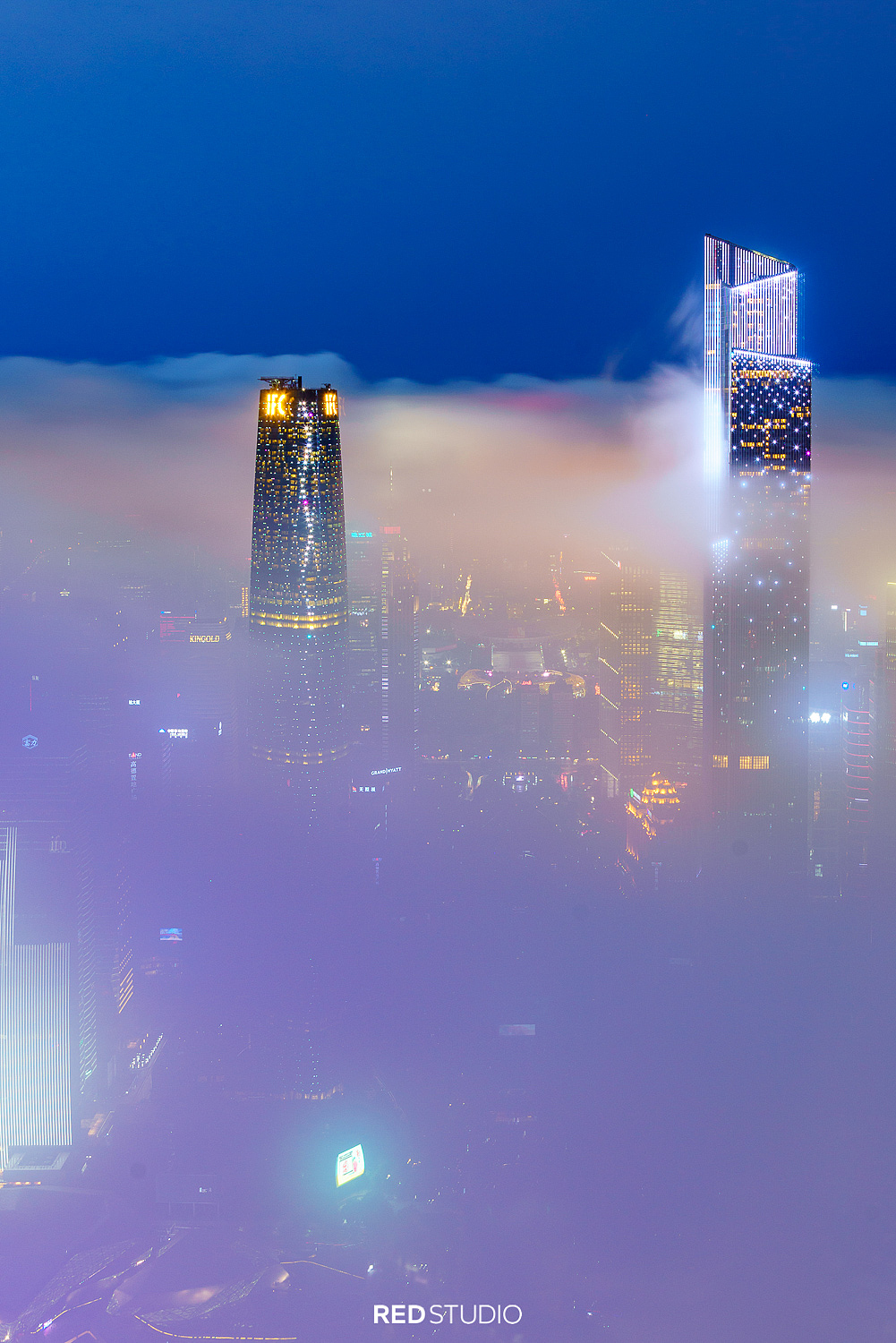 建筑摄影 | 云端广州CBD