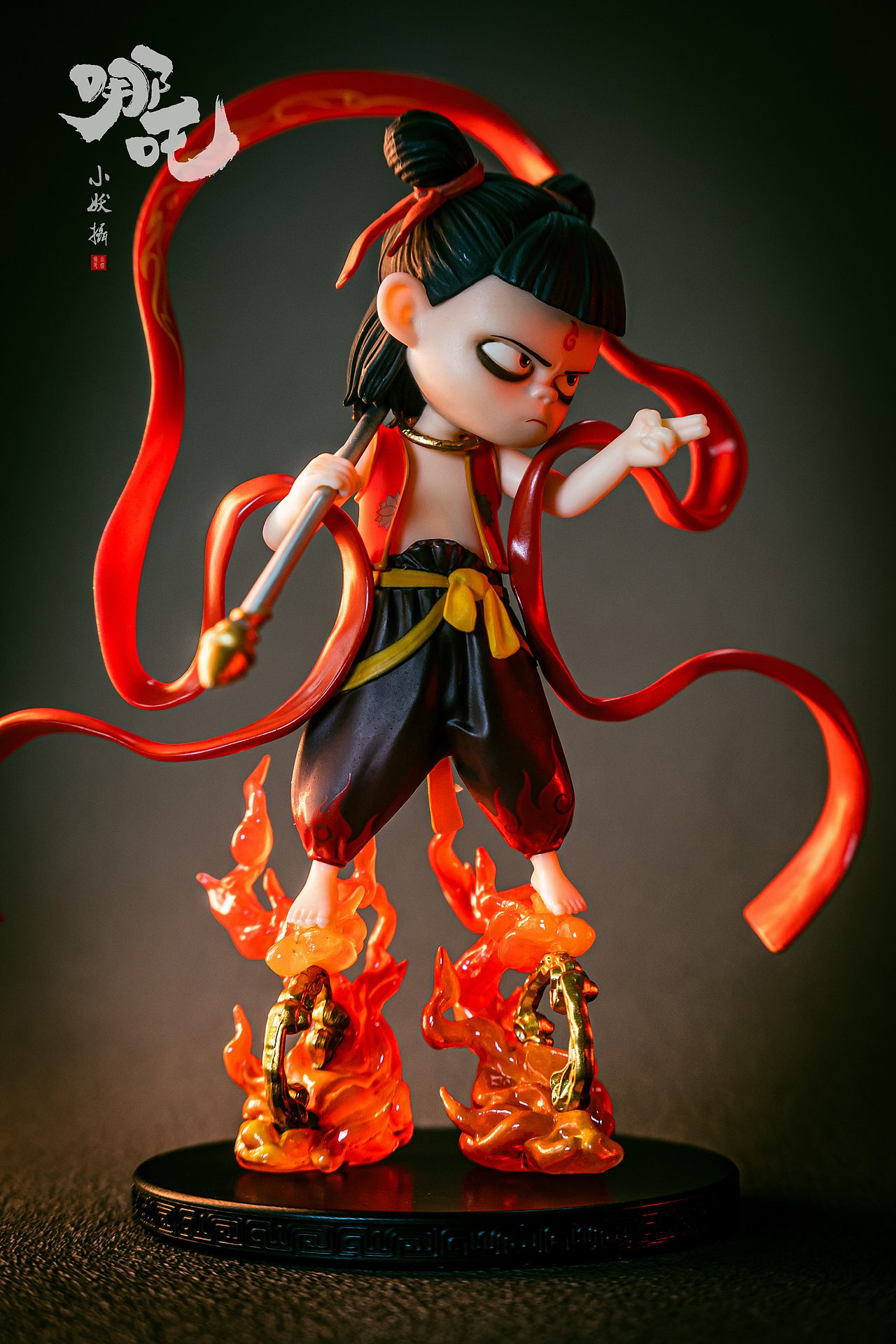 哪吒魔童降世手办摄影