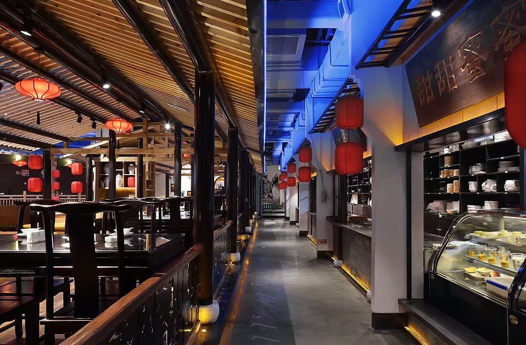 成都中餐厅设计丨成都中餐厅装修-徽宴中餐厅（图ZODg4NzA1MzY=） - 家装设计 - 站酷设计师中餐厅设计原创素材 - 站酷ZCOOL