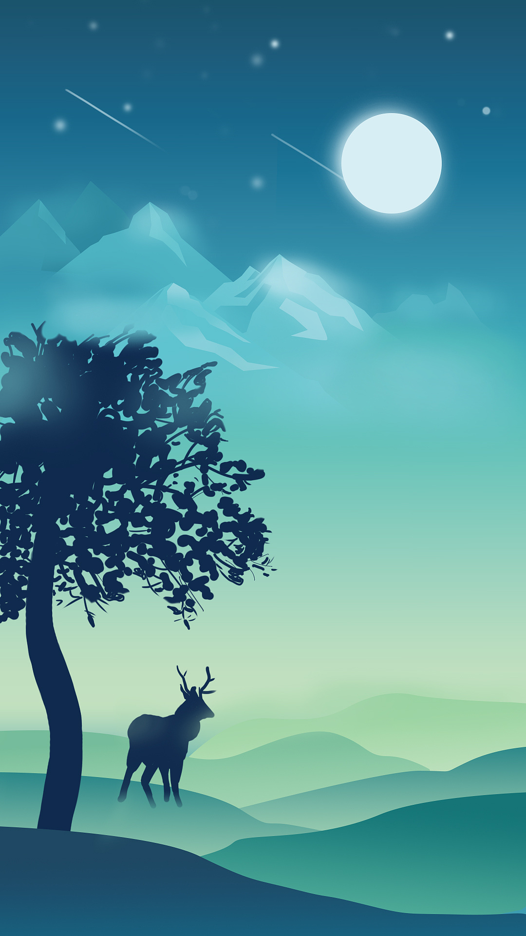 渐变扁平原创壁纸|ui|闪屏/壁纸|肝图泡泡 - 原创作品 - 站酷 (zcool)