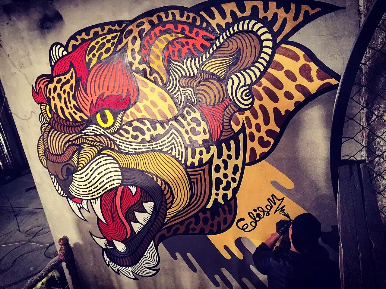 复古涂鸦项目Vintage Graffiti working project（图ZNDg0MzEwMjA=） - 新锐潮流插画 - 站酷设计师张博EdisonZhang原创素材 - 站酷ZCOOL