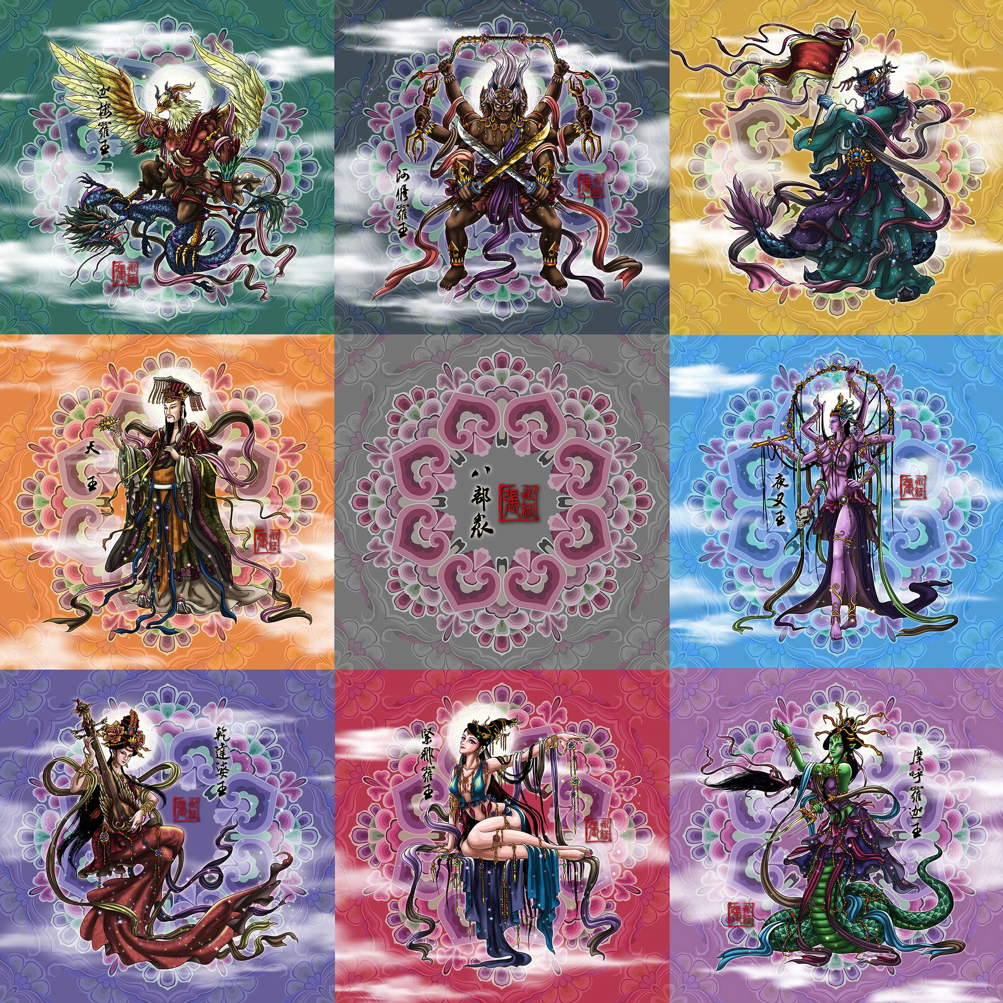 西游记人物谱--八部众