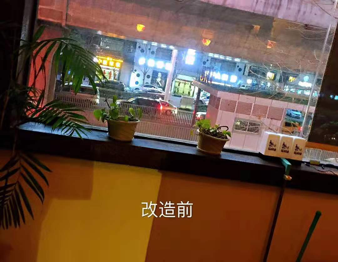 婧苑·花间语茶社 4楼梯扶手造景