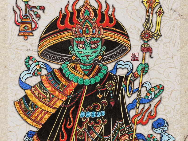 荡瘟神五部|手绘|插画|国风 - 原创作品 - 站酷(zcool)