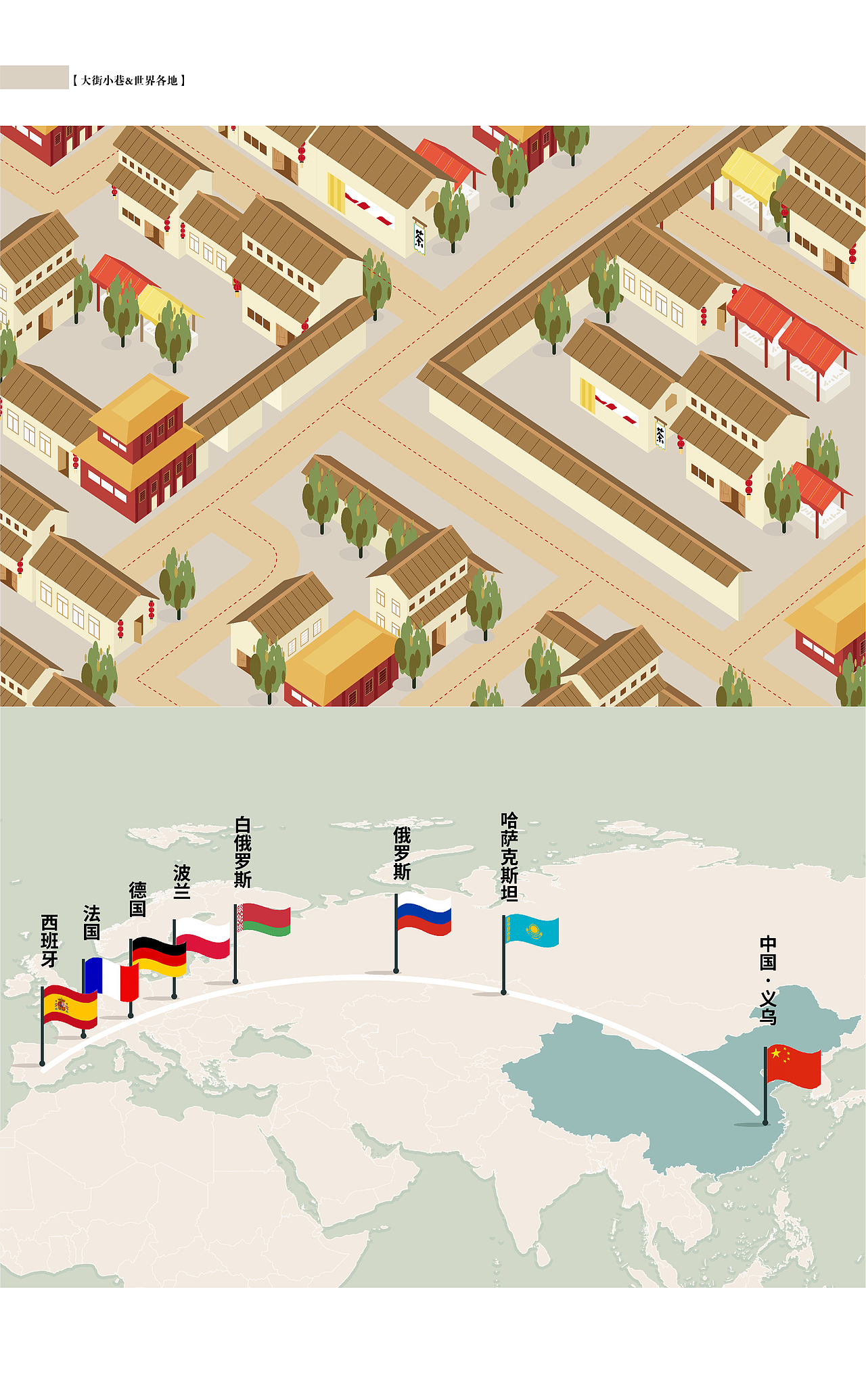 城市宣传mg动画义乌传奇之路