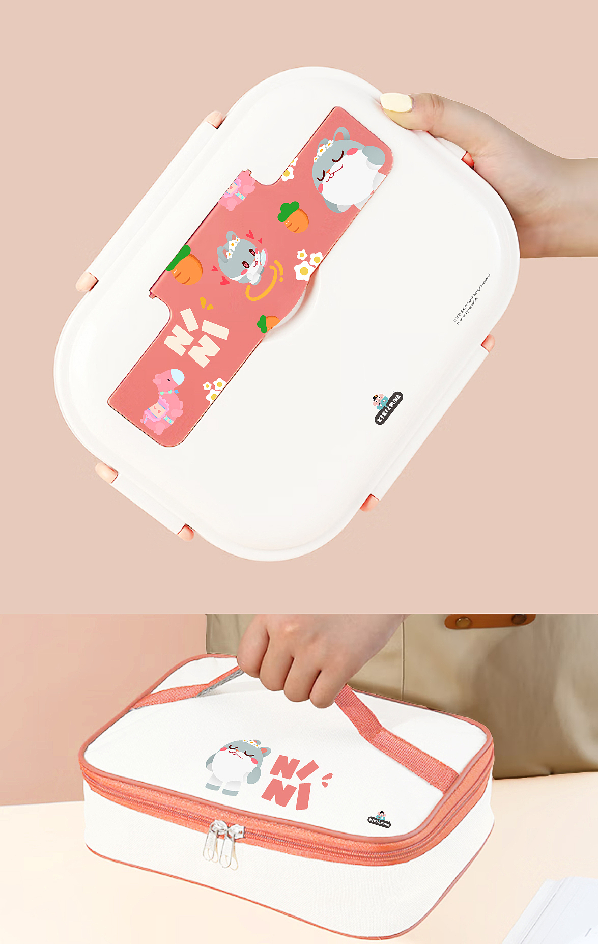 奇奇和努娜 IP产品效果图