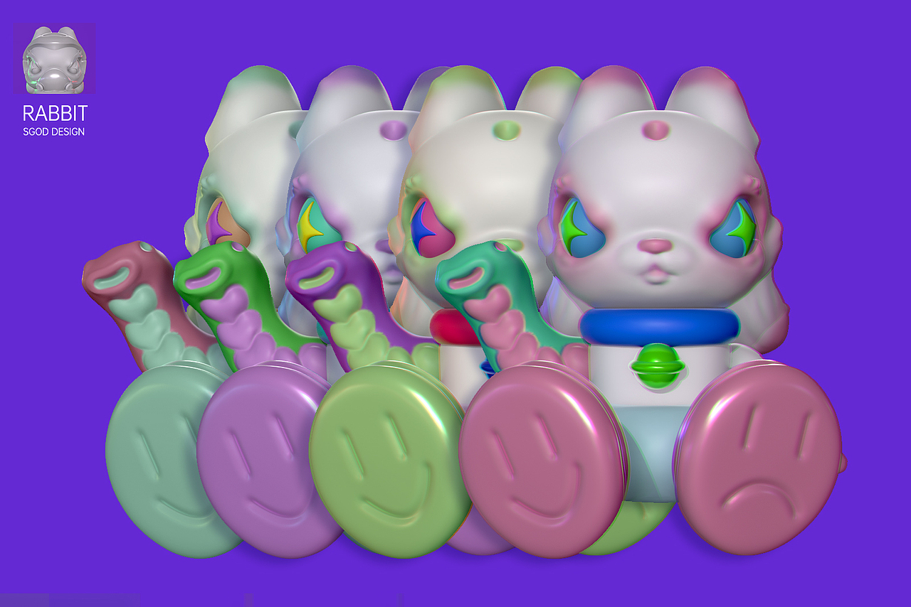 宇宙招财兔（图ZMzA2OTAzMjg4） - 动画/影视 - 站酷设计师金钩原创素材 - 站酷ZCOOL