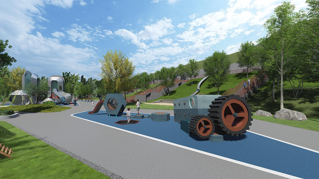 黄石国家矿山公园——铁江山悠乐谷